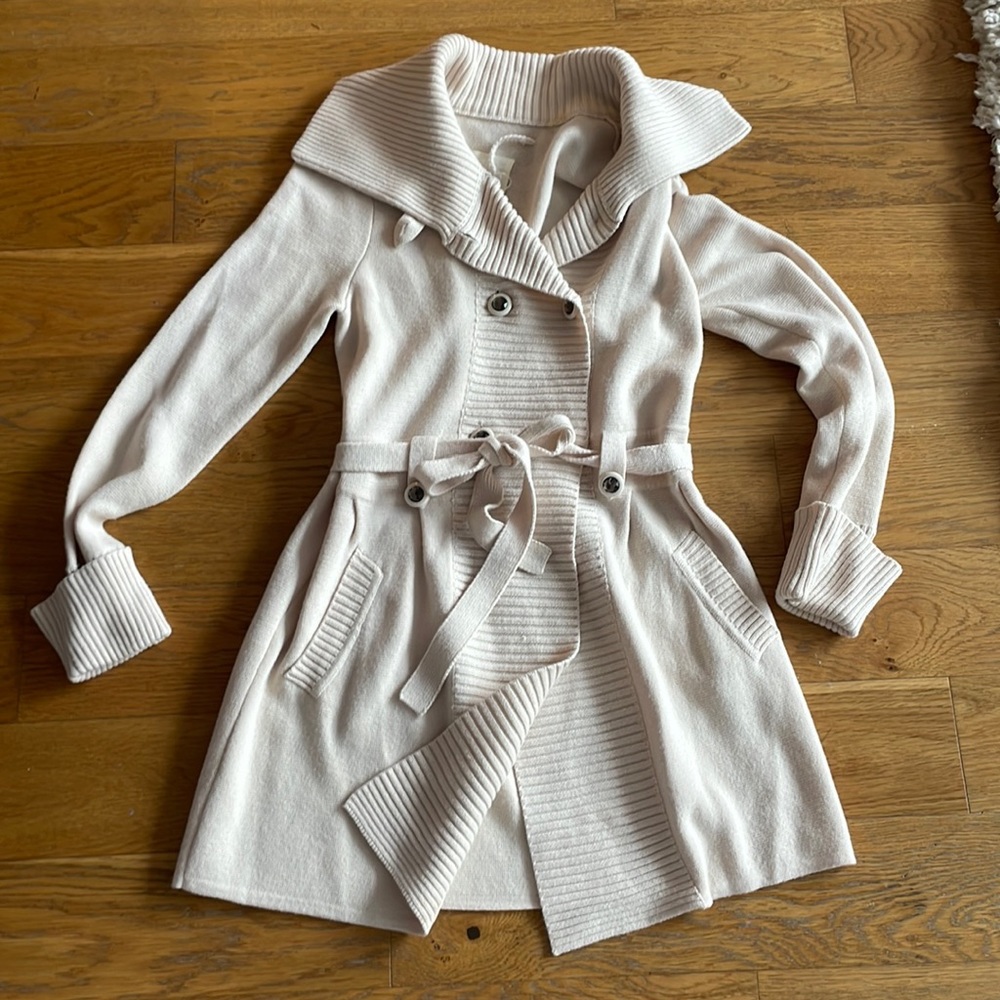 Rebecca Taylor long double breasted cardigan